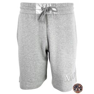 Moncler Embroidered Logo Sweatshorts In Grey